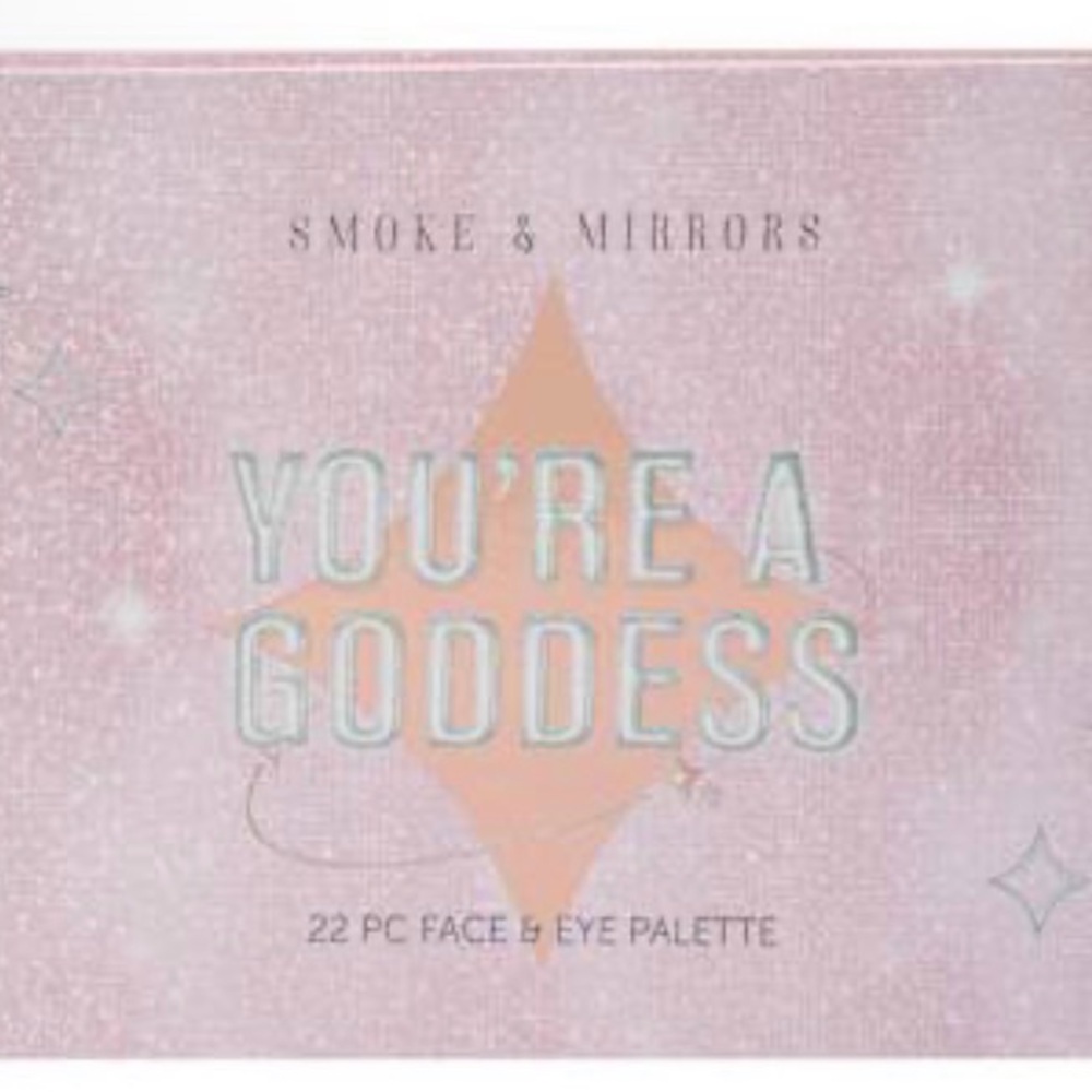 NEW Smoke & Mirrors You're a Goddess 22 PC Face & Eye Palette